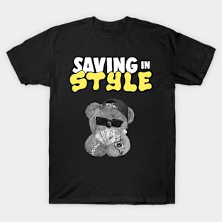 Saving in Style Finance Budgeting T-Shirt